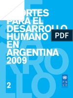 PNUD - Aportes para El Desarrollo Humano en Argentina - 2009