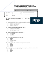 Soal Fikih Kelas 4 2022-2023 P.ubaid