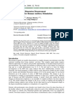 EEG Fractal Dimension Measurement Before and After Human Auditory Stimulation