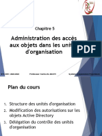 Chap5-Gestion D'accès Aux Objets Dans Les Unités D'organisation