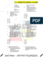 Módulo 1 - Tabla Periódica Actual