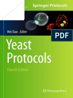 Yeast Protocols.-springer-Verlag New York (2020)
