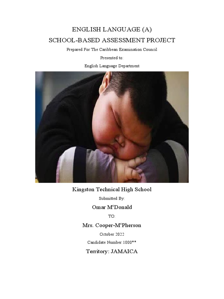 English Sba | PDF