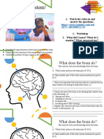 6° Science 21-22 - Cycle 3 - Homework - Cycle 4 - Class 3 - Nervous System