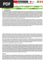 Planificación Anual de Tercero Año de Secundaria 2023