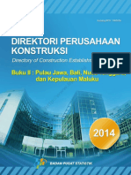 ID Direktori Perusahaan Konstruksi 2014 Buku II Pulau Jawa Bali Nusa Tenggara Dan K