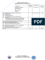 Third Periodical Test Mapeh 6