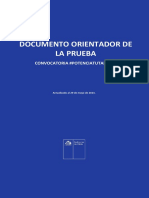 Documento Orientador Prueba TICs 2023