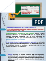 Guión 2 Teorías Conductuales Del Aprendizaje