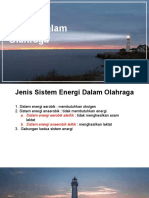 Pemanfaatan Energi Dalam Olahraga