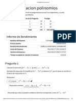 Evaluacion 6 - Simplificación de Polinomios Algebraicos