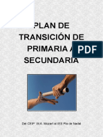 Plan de Transición A IES