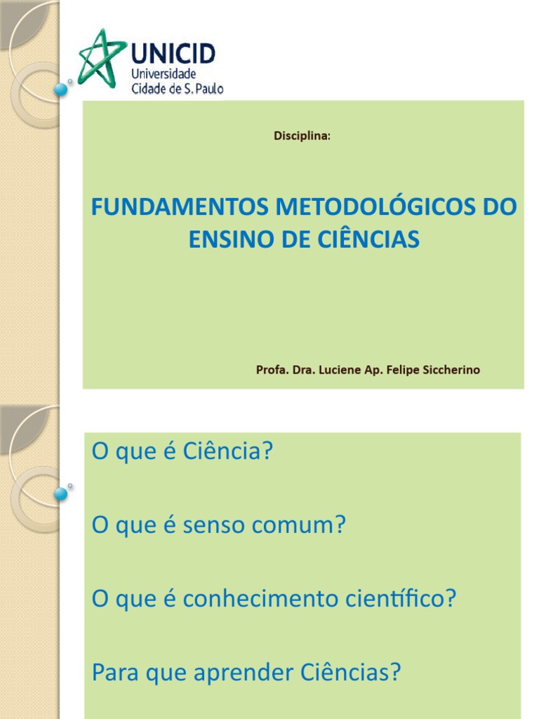 Ensino de Ciências no Fundamental | PDF | Science | Aprendizado