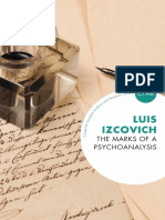 (Centre For Freudian Analysis and Research Library) Luis Izcovich - The Marks of A Psychoanalysis-Karnac Books (2017)
