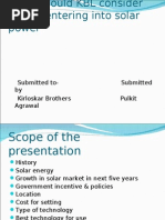 Download Pulkit Ppt on Solar 2 by anon-441088 SN6517053 doc pdf