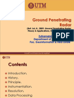 Lecture9 - GROUND PENETRATING RADAR