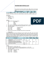 INSTRUMEN PENILAIAN Pertemuan 2