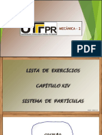 Lista Do Capítulo 14 Beer-Johnston 2023 Sistema de Partículas Gabarito Alunos