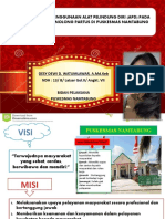 Optimalisasi Penggunaan Alat Pelindung Diri (Apd) Pada Bidan Saat Menolong Partus Di Puskesmas Namtabung