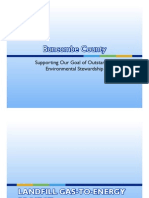 Buncombe County Buncombe County: Supporting Our Goal of Outstanding PP G G Environmental Stewardship