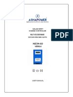 Ashapower Neon 60 Solar Mppt Charge Controller Version 6