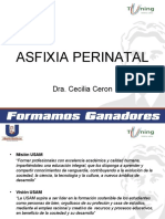 Asfixia Perinatal: Dra. Cecilia Ceron