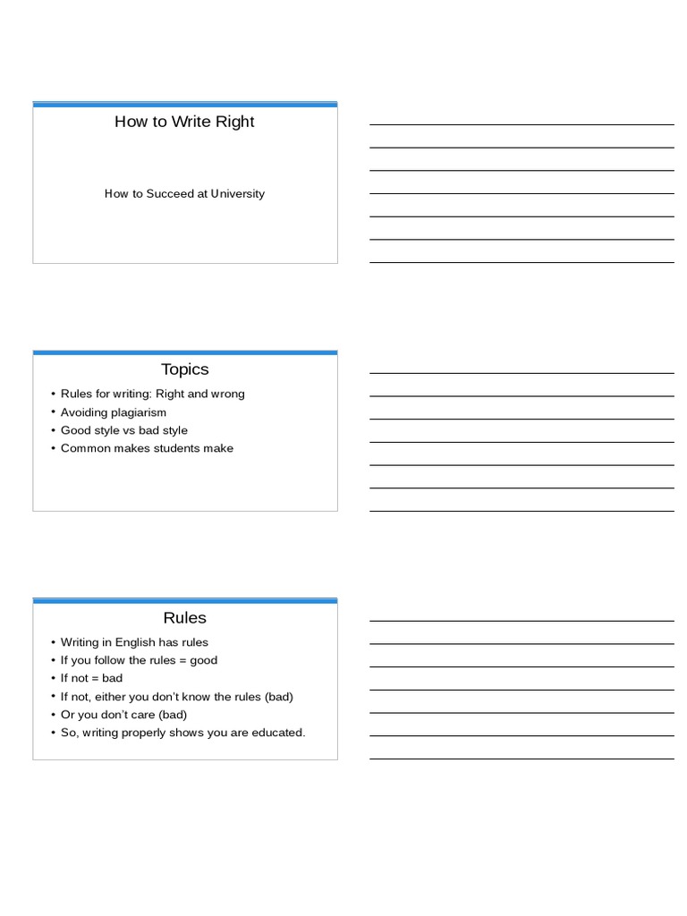 Slides Writing Skills Pdf Citation Communication