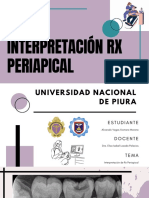 Informe RX Periapical