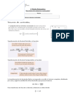 Guía 1 - I Medio - Transformación de Racionales