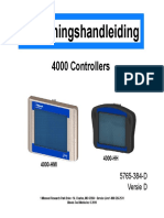 5765-384-D - RevD - Controller Operations Manual, Dutch