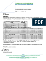 Jasa Customs Clearance Import Pt. Kamaraya Logistik Indonesia-Via Sby-1