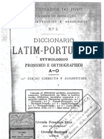 Diccionario Latim Portuguez a o