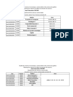 Planning Des Dettes Sciences Commerciales