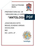 Antologia de Sociologia