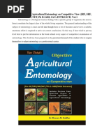 Objective Agricultural Entomology On Com