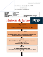 Historia de La Biologia