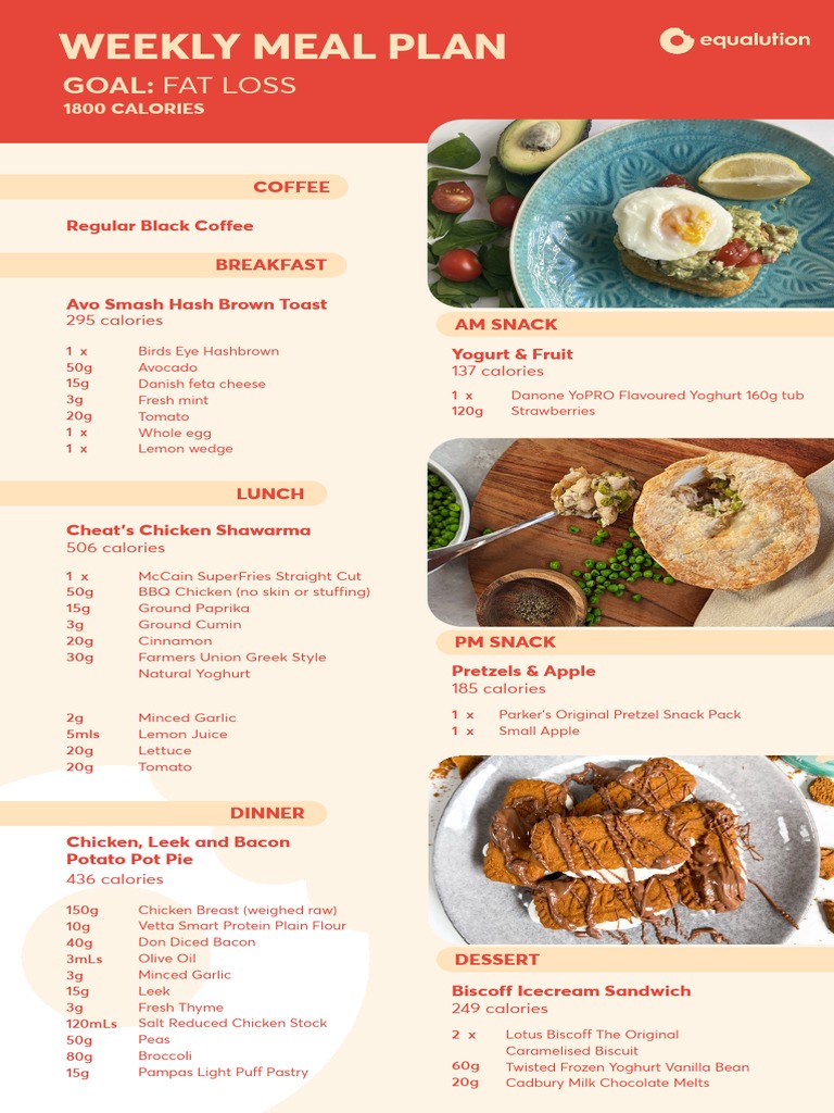 Sample-Meal-Plan-June-2023 | PDF | Yogurt | Pasta