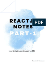 ReactJS Notes - Namaste React Part 1