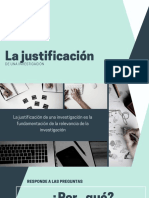 La Justificaciòn PDF