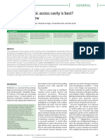 Which Endodontic Access Cavity Is Best? A Literature Review: General