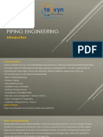 Piping Engineering - Introduction