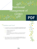 Nutritional Management of GERD