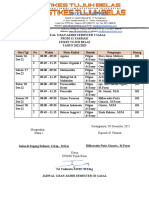 Jadwal Ujian Akhir Semester Gasal 22-23