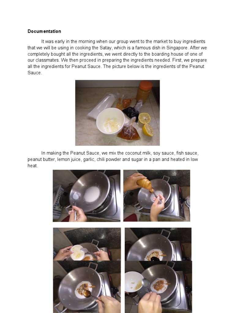 How to Make Singaporean Satay | PDF