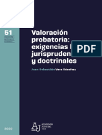 MD51 Valoracion Probatoria - Exigencias Legales Jurisprudenciales y Doctrinales