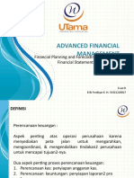 Financial Planning and Forecasting Pro Forma