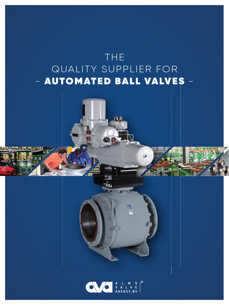 Brochure - General - AVA-NL-Automation | PDF | Valve | Gas Technologies