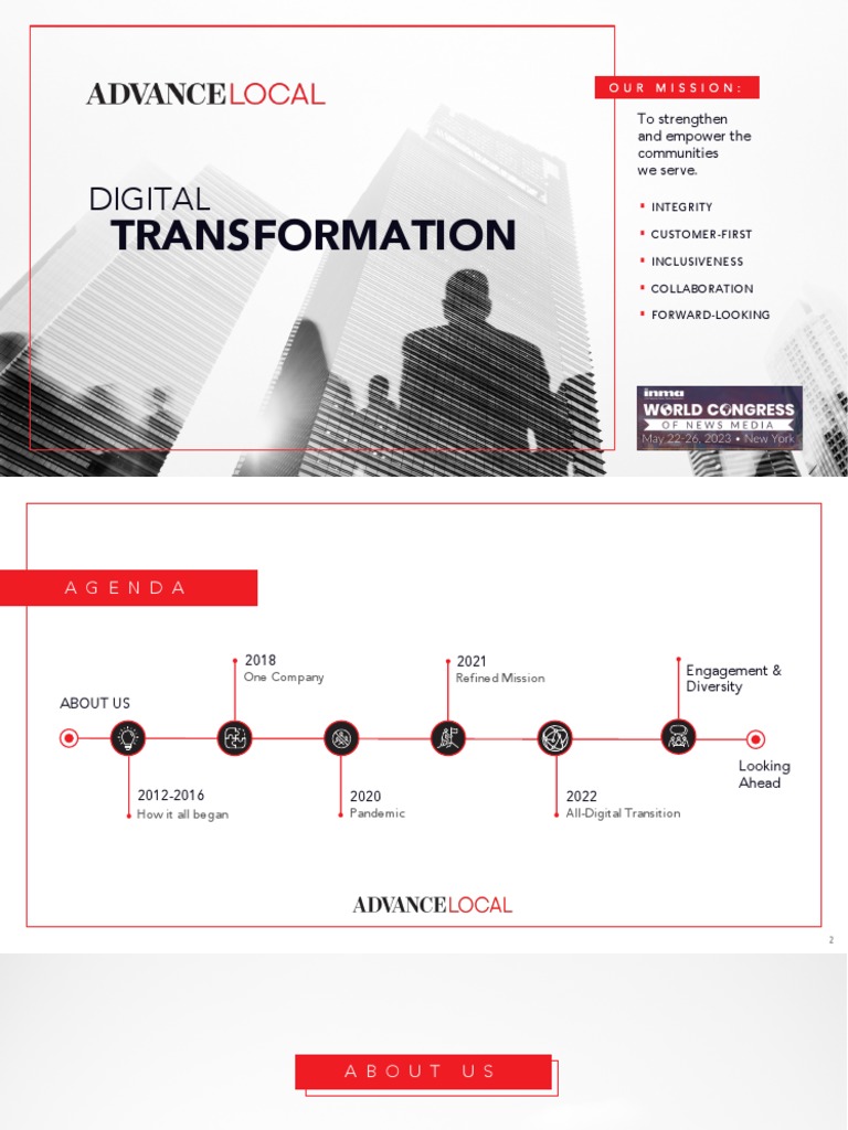 Advance Local's Digital Transformation | PDF | Advertising | Journalism