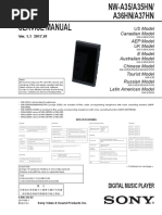 Service Manual Nw-A30 1.1