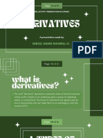 Derivatives Presentation by Diego, Mark Mawell O.